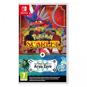 Pokémon Scarlet + The Hidden Treasure of Area Zero Nintendo Switch